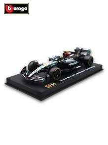 Burago Bburago 1:43 2024 Mercedes AMG F1 W15 #44 Modelo de carro NOVO NA CAIXA Coleções de veículos para brincar