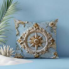 1 chiếc 17,7*17,7in (45*45cm) Vỏ gối in hoa hồng bằng polyester [In một mặt] [Không bao gồm ruột gối], Vỏ gối trang trí nhà cửa cho ghế sofa, giường, ô tô, đơn giản & thanh lịch để sử dụng hàng ngày hoặc trang trí cao cấp - Nhiều màu - Xem 7