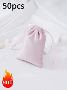 1/10/50 peças 9x12cm Bolsa de joias Bolsa de veludo para presente, Bolsa de embalagem de joias, Bolsas para presentes de joias, Bolsas para lembrancinhas de casamento, aniversário, brincos, pulseira, colar, bolsas organizadoras pequenas chiques, Bolsa de embrulho para presente para festa, feriado