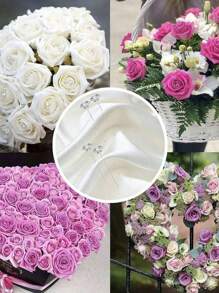 50/100pcs Diamond Bouquet Pins, Brooches, Nail Pins, Positioning Pins Suitable For DIY Crafts, Weddings, Anniversaries, Bridal Bouquets, Sewing Corsages, Wedding Bouquets, Clear Flower Pins, Wedding Accessories, Christmas Decorations - Multicolor - View 7