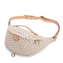 Women's Crossbody Bag & Fanny Pack, Fashion Windmill Pattern Large Capacity Waist Bag, Multi-Purpose For Daily, Outdoor Cycling, Travel, Cashier Use, Suitable For Men And Women