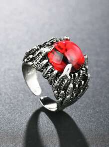 1 pieza Anillo de ojo de diablo de moda y único para mujeres - aojo - Ver 7