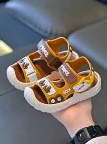 2025 Nieuwe Zomer Mid-Sized Jongens Binnen Glijdende Kinderen Babyschoenen Kinderen Strandschoenen