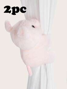 1/2pcs Animal Plush Clipsззжzzz Window Curtain Holder, Multiple Styles And Sizes Available, Suitable For Curtain Fixing And Decoration Gifts Birthday Graduation