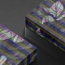 Fleurs abstraites dans leurs couleurs douces. Grande peinture murale encadrée en bois, décoration d'intérieur, peinture à l'huile - Chambre, salle de bain, salon, bureau, cuisine, cadeaux de Noël - 1 pièce