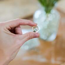0.6 Inch Glass Marble, Transparent Round Glass Ball, Marble Filler For Crafts, Decorations, Floral Centerpieces, Aquariums, And Garden Decor, Also Can Be Used As Game Pieces