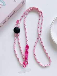 多色编织可调节手机挂绳，户外防丢失肩带绳