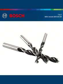 Bosch MINI Wood Drill Bit Set 7 Pieces For Softwood/Hardwood (Ø 3/4/5/6/7/8/10 Mm) - Multicolor - View 6