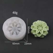 Morbida moletta in silicone a forma di fiore, accessorio decorativo C e moldavo dessert