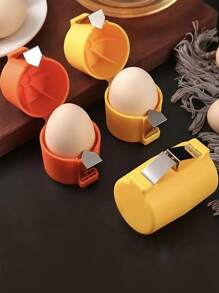 1pc/3pcs Egg Separator - Quick Egg Yolk & Whites Separator, Essential Kitchen Baking Tool - Multicolor - View 2