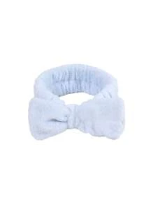 1 Stück personalisierte Spa-Schleife Stirnbänder für Frauen, mit eigenem Namen bedrucktes Stirnband für Hautpflege und Make-up, flauschige, individuell beschriftete Wasch- und Dusch-Haarband für Hautpflege, Yoga, elegante Schleifen-Kopfbedeckung für das tägliche Gesichtwaschen, Frauenhaarschmuck