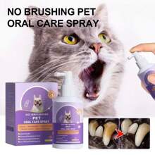 50Ml Dog Lover And Dog Mom Love Oral Spray For Puppy Keep No Brushing Cat/Dog Lover Gift And Dog/Cat Mom Love Pet Oral Care Spray Dog Lover And Dog Mom Love/Cat Lover And Cat Mom Love Tooth Cleaning Spray