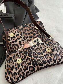 Retro Bowknot Decoration Flap Armpit Bag Asymmetric And Simple Shoulder Bag, Suitable For Shopping, Wallets, Shopping, Young Women, College Students, Newcomers, White-Collar Workers. They Are Very Suitable For Offices, Universities, Work, Business, Commuting, Outdoor Activities, Travel, And Outings - Multicolor - View 8