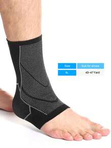 1 stuk COOLFIT Athletic Enkelondersteuning Gebreid Ademend, Lichtgewicht, Compressie Voet Enkelband voor Basketbal, Hardloop Enkelband Gym Gym Accessoires