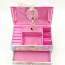 Jewelry Storage Box With Music, Decor With Fairies, Flowers & Ballet Elements, Home Decor, Birthday & Anniversary Gift