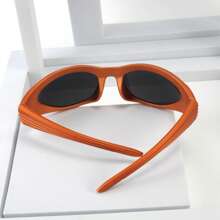 1pc Unisex Fashionable Decorative Sports Cycling Glasses, Suitable For Summer Beach, Hiking And Traveling