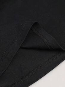 Astronaut Pattern Printed T-Shirt, Comfortable And Versatile Top, Ideal For Summer Outdoor Activities Or Casual Wear, Excellent Gift Choice