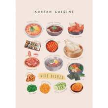 1 Stück Leinwandmalerei Wandkunst mit asiatischen Küchenthemen, chinesisches, japanisches, thailändisches Essen Küche, Esszimmer Restaurant Poster Dekoration ohne Rahmen - Verschiedenfarbig - Übersicht 43