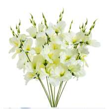 2 piezas/6 piezas, 55 cm Flores artificiales falsas Narciso Magnolia Flores de seda para decoración del hogar, sala de estar, boda, mesa, temas románticos, Día de San Valentín, regalo