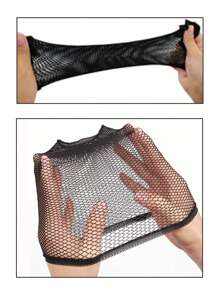 Value Pack: 1pc 2-Way Wig Cap + 1pc Wide-Tooth Comb Brush For Wavy Wig + 4pcs Invisible Volumizing Hair Clips For Bangs, Wig Accessories, Hair Brush, Comb, Hair Tools, Hair Products And Accessories For Barber Salon Beauty Travel Essentials - Multicolor - View 3