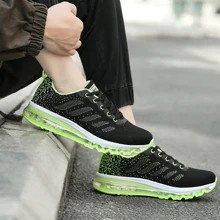 Frysen Men's Women's Sports Shoes Running Shoes Street Running Shoes Sneakers With Air Cushion Sneakers Breathable Lightweight Shoes 877 34-46 EU