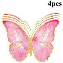 4/12 piezas de manteles desechables de papel con tema de mariposa, decoración de primavera para cocina, restaurante y uso en fiestas, perfectos para picnics, comidas diarias y entusiastas de la decoración del hogar, regalo ideal para amantes del ajuste de la mesa