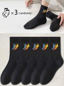 1/3/5/10 paires de chaussettes hautes pour hommes qui absorbent l'humidité et la transpiration, chaussettes montantes, blanches, longues, noires, douces, respirantes et antidérapantes. Conçues pour les sports, les loisirs, la maison, le travail et pouvant être portées en toutes saisons. Les couleurs sont aléatoires.