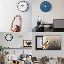 Professional Wall Clock Repair Kit - 5 Sets Quartz Movement Mechanism With Hands For DIY Home Decoration & Replacement Parts Gifts Birthday Graduation Room Decor Digital Clock Alarm Clock Bedroom Decor Dormitory Decor Back To School School Decor School Surprise School Supplies
