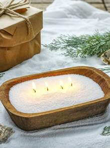 1lb/453g Sand Wax Pearled Candle In Bulk Bucket,1pc Spoon And 50 Wicks Included,Refillable Beaded Wax Sand For Candle Making,Candle Wick,Ice Flower Wax,Handmade Pearled Candle Reusable Candle Making,DIY Gifts,Aromatherapy Candle,Candles Home Decoration,Weddning Decor