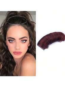 1pc Curly Hair Bun Extension, Women's Hair Bun, Women's Hair Accessory, Women's Hair Accessory, Women's Hair Extension, Invisible Hair Pad, High Temperature, Hair Styling Tool - Multicolor - View 16