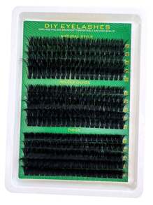 300pcs/295pcs DIY Mink Eyelash Extensions, 40D/50D/60D/80D/100D Fluffy Individual Lash Extensions For Volume, 5D Effect 0.07mm Curly Dramatic Eyelash Extensions 10-16mm Mixed Tray, Makeup Tools, Bulk Personal Lash Extensions Suitable For Daily Makeup And Role Play, Reusable Lash Clusters,Eye Lash Clusters,Individual Eyelashes,Lashes,Fake Lashes - D - 查看 7