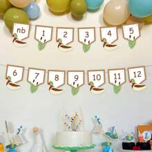 ROARING GOOD TIME One Lucky Duck Photo Banner Mallard Duck 1st Birthday Party Decorations One Lucky Duck Banner One Lucky Duck Theme First Birthday Party Supplies - Multicolor - View 7