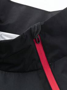 HOTSUIT 女士桑拿服，长款拉链设计，适合健身和训练，情人节礼物 - 黑色 - 查看 7