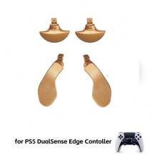 4 piezas / 5 colores de teclas metálicas posteriores para controlador TOPWOLF Original PS 5-Edge, compatible con el gamepad PS 5 Edgeelite - Juego de paletas - Ver 6