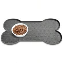 Pet Feeding Mat Silicone Dog Food Mat Anti-Slip And Waterproof Dog Bowl Mat, Thickened Dog And Cat Mat For Food And Water