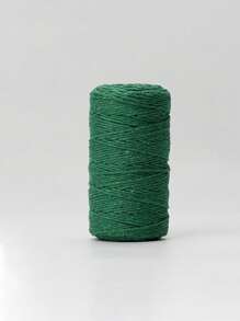 Sznurek do makramy 2 mm x 100 m, Kolorowa lina skręcana, Lina bawełniana, Przędza makramy do zawieszek ściennych, Wieszaki na rośliny, Rękodzieło, Projekty dekoracyjne DIY