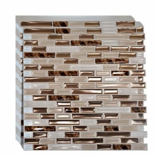 5/10 piezas de azulejos adhesivos de 12"X12" fáciles de limpiar para pared y ducha - Azulejos flexibles autoadhesivos de gel suave 3D impermeables para cocina, baño, decoración del hogar y decoración festiva