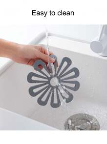 6pcs/Set Nordic Style Thick Tableware Coaster, Heat Insulation Placemat, Floral Design Non-Slip Cup & Plate Mat, Home Use (1 Pack)