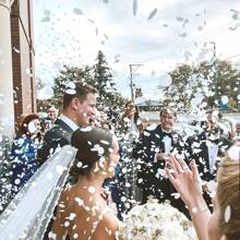 6000pcs/Set White Heart Shape Confetti Pieces For Wedding And Engagement Party, Valentine's Day Heart Confetti, Wedding Gift, Love Confetti, Balloon Filling, Suitable For DIY Celebration, Confetti, Wedding Decoration - Multicolor - View 2