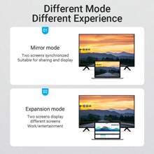 VENTION 4K HDMI 2.0 弯头线缆，HDMI 直角线缆 270 度支持 HDR、3D 视觉效果、ARC、同步音频和视频输出，兼容计算机、智能盒、游戏机、显示器、投影仪、电视、PS3/4 - 黑色 - 查看 10