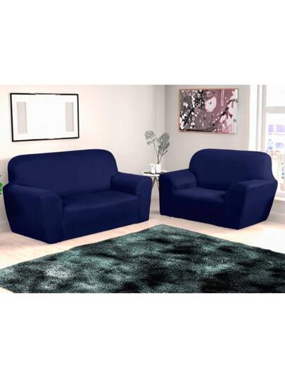 Jogo De Capa De Sofá Coladinha 3 e 2 Lugares em Malha Gel