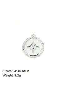 1 peça de aço inoxidável bonito mini sol e estrela do mar pingente, faça você mesmo jóias fazendo acessório para pulseira, colar, brincos