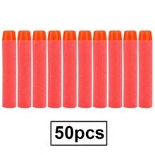 50/100/200pcs Toy Foam Bullet Set, Children Toy Foam , Soft Foam Bullets, Dart Refills, Easter Stocking Stuffers, Dart Bullet Set, Outdoor Toy Refills, Bullet Refill Pack