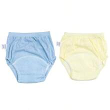 2pcs/1pc Training Pants Set For Teenagers-Waterproof And Washable Diapers, Suitable For Boys And Girls, Learning To Use Bedpans. - Solid Color Cloth Diapers - View 82