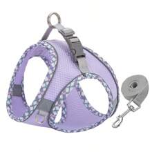 Harnais pour chien de promenade et ensemble de laisse pour chiens de petite et moyenne taille, Chihuahua, Pomeranian, accessoires de harnais pour chiens