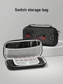 1pc Spider & Spider Web Pattern Protective Case, Compatible With Switch 2/Switch NS/Switch OLED/Lite, Compatible With Switch/Switch 2 Gaming Console Accessories, Protect Your Gaming Device, Best Gift Compatible With Switch Players - Multicolor - View 12
