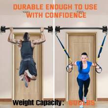 Local ShippingPull Up Bar Wall Mounted-Heavy Duty Joist Mounted Pull Up Bar-Premium Strength Training Pull-Up Bars-Fast And Easy Installation For Home And Garage Use,Supports Up To 600 Lbs - 預設 - 查看 3