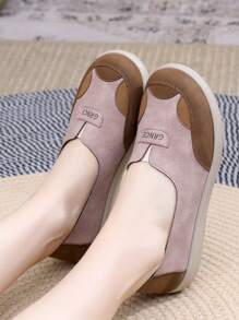 2025 Spring New Women Shoes, Waterproof Anti-Slip Breathable Fashion Versatile Soft Bottom Mother Shoes