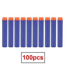 50/100/200pcs Toy Foam Bullet Set, Children Toy Foam , Soft Foam Bullets, Dart Refills, Easter Stocking Stuffers, Dart Bullet Set, Outdoor Toy Refills, Bullet Refill Pack