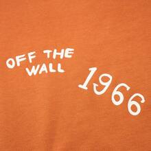 Vans 男士涂鸦印花卫衣，休闲运动时尚套头衫 VN000GR4EHC - 橘色 - 查看 8